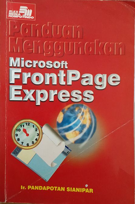 Cover Panduan Penggunaan Microsoft Frontpage Express