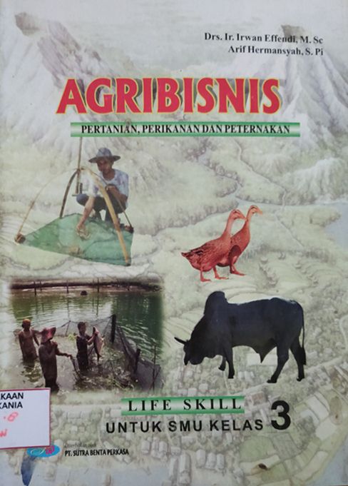 Cover Agribisnis (Pertanian, Perikanan dan Peternakan) untuk SMU Kelas 3