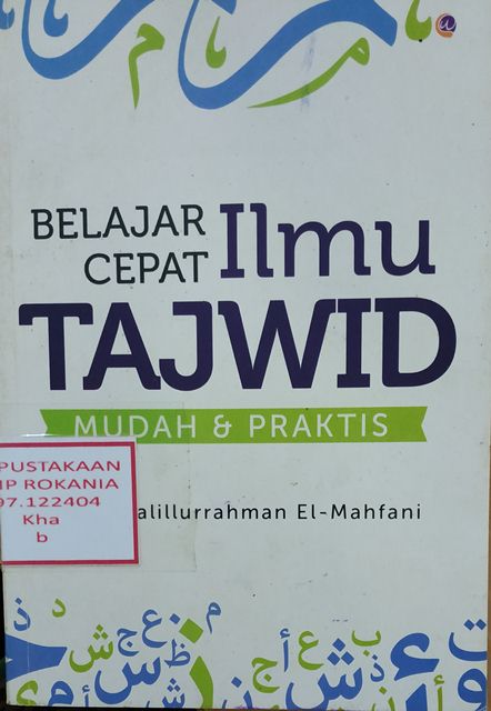 Cover Belajar Cepat Ilmu Tajwid: Mudah & Praktis