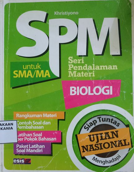 Cover SPM (Seri Pendalaman Materi) untuk SMA/MA: Biologi