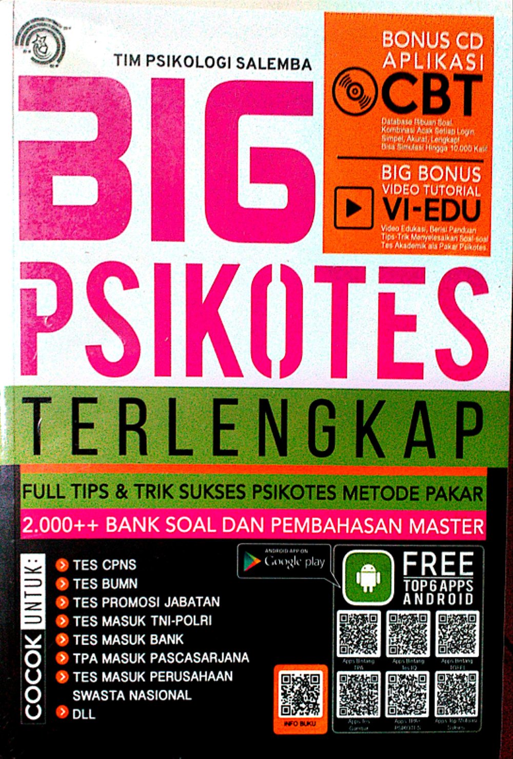 Cover Big Psikotes Terlengkap