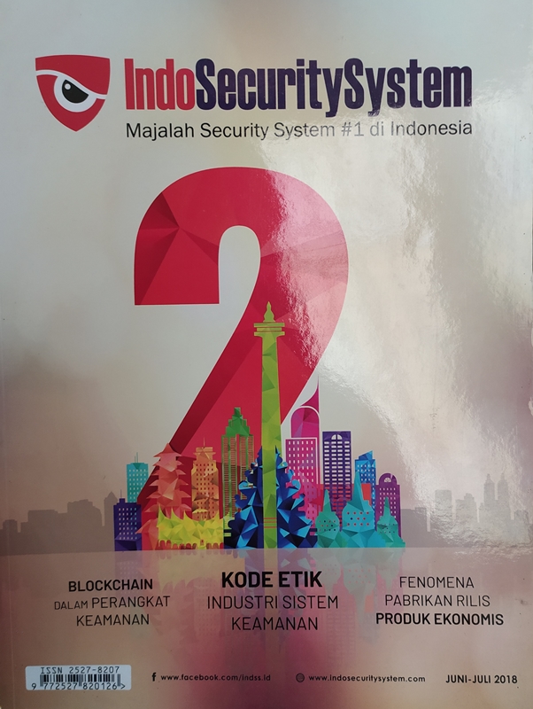 Cover IndoSecuritySystem: Majalah Security System #1 di Indonesia (Juni-Juli 2018)