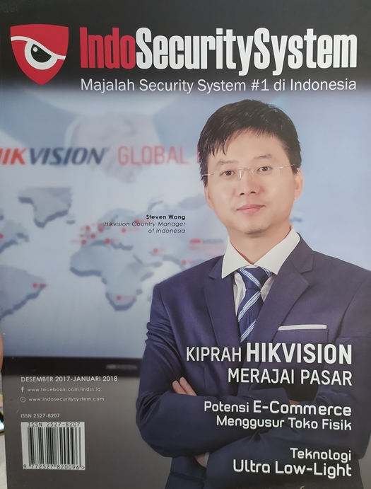 Cover IndoSecuritySystem: Majalah Security System #1 di Indonesia (Desember 2017 - Januari 2018)