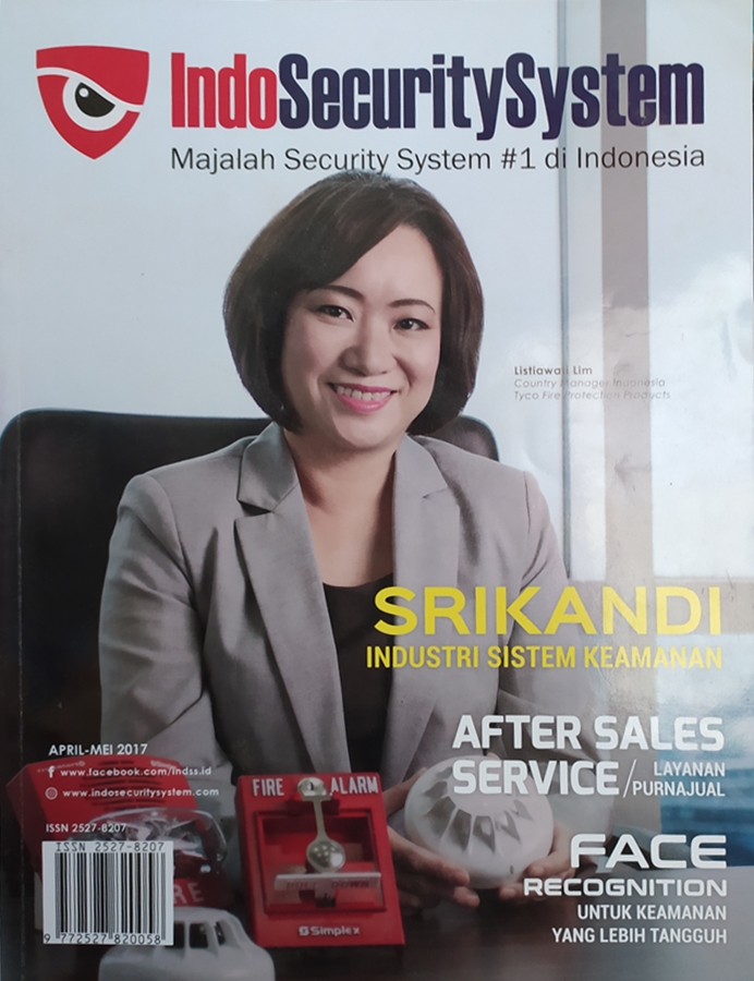 Cover IndoSecuritySystem: Majalah Security System #1 di Indonesia (April - Mei 2017)
