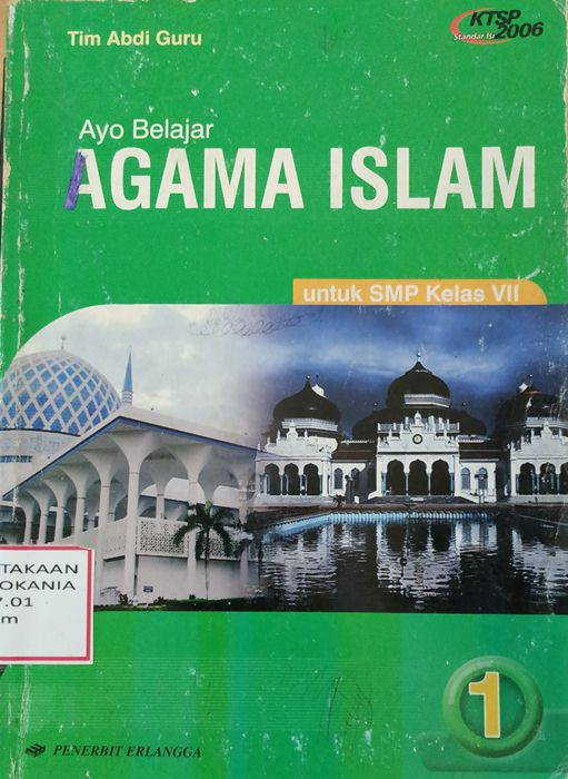 Cover Ayo Belajar Agama Islam: untuk SMP Kelas VII