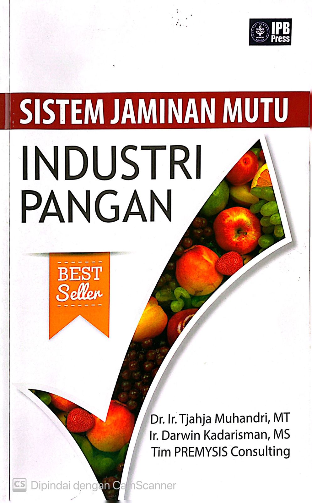 Cover Sistem Jaminan Mutu : Industri Pangan