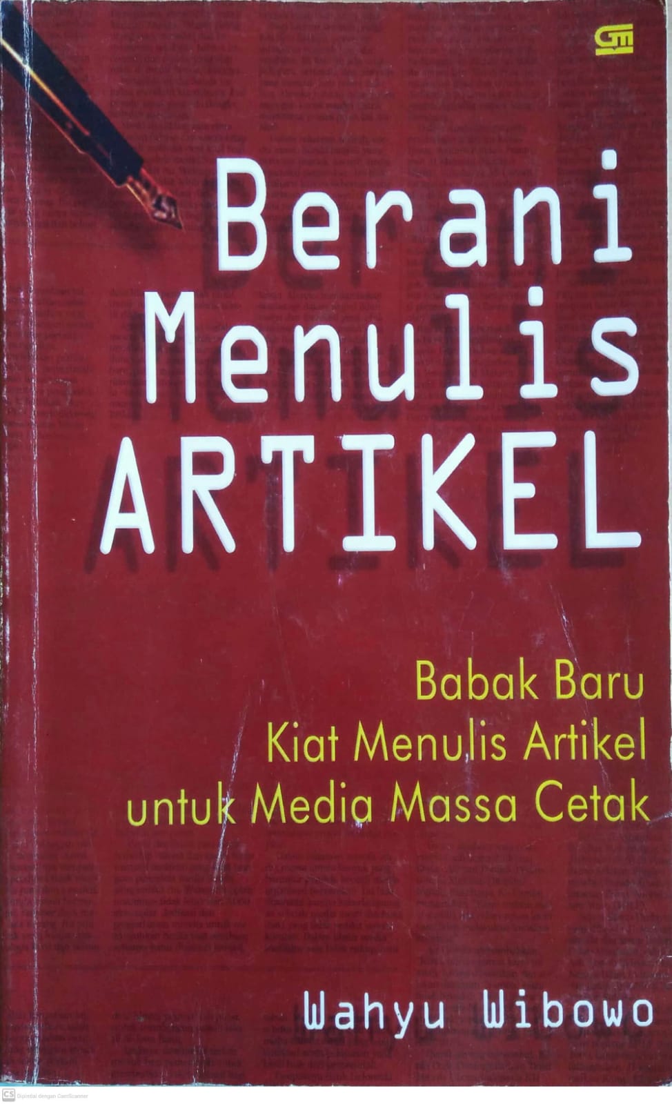 Cover Berani Menulis Artikel
