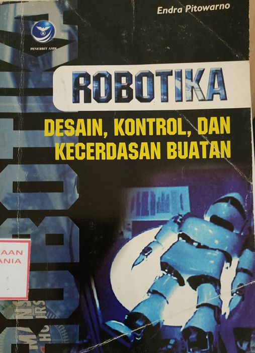Cover Robotika Desain, Kontrol, dan Kecerdasan Buatan