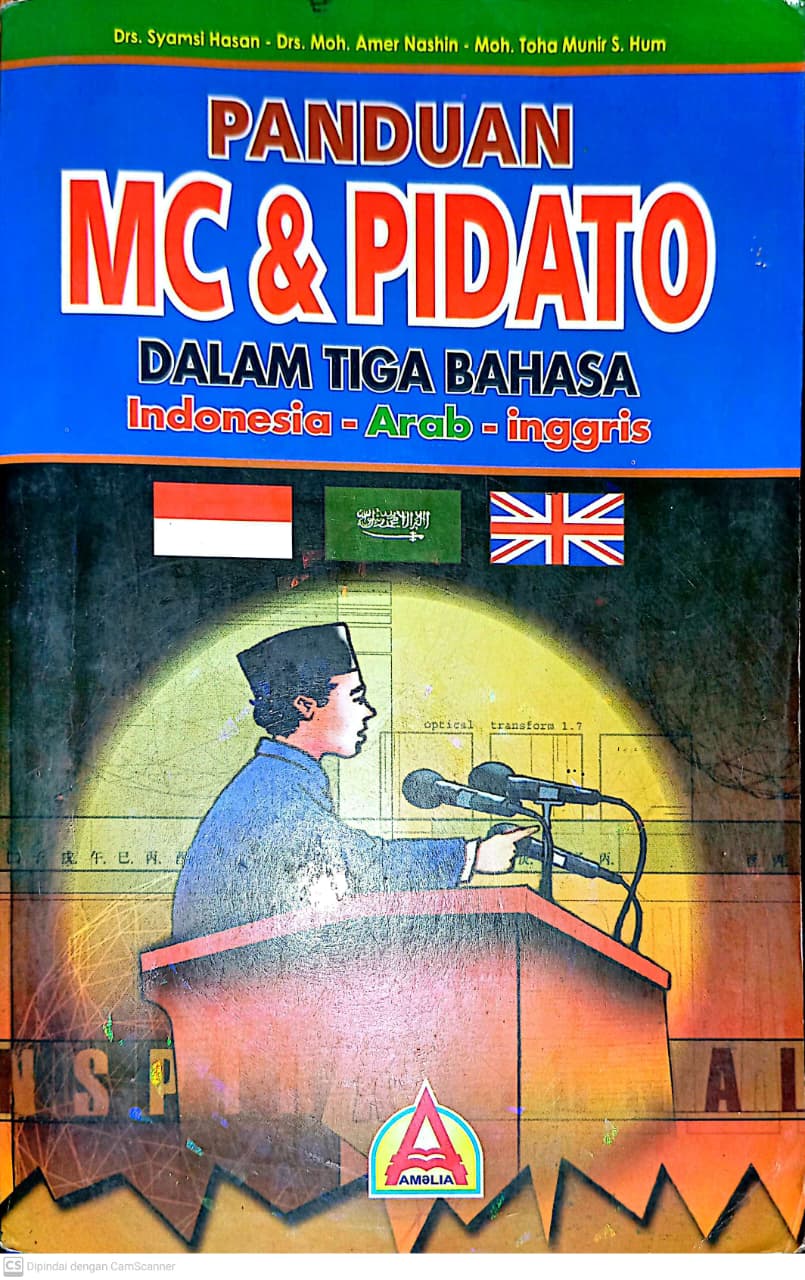 Cover Panduan MC & Pidato Dalam Tiga Bahasa Indonesia-Arab-Inggris