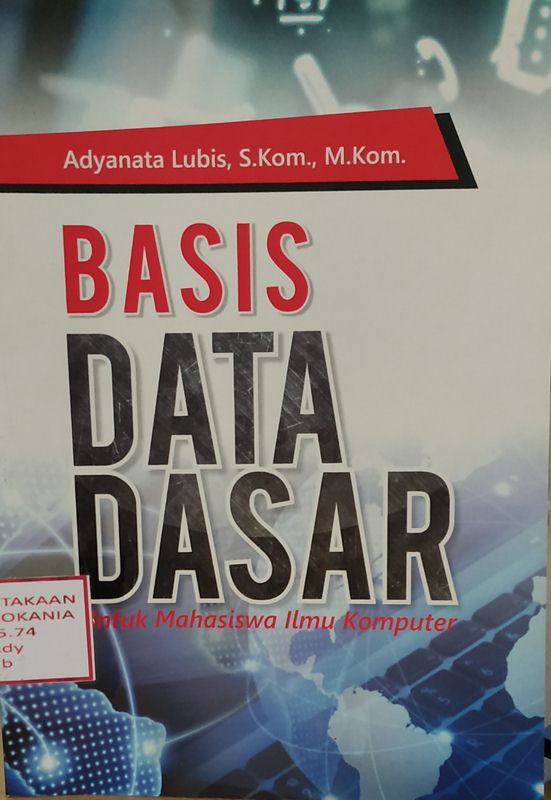 Cover Basis Data Dasar: untuk Mahasiswa Ilmu Komputer