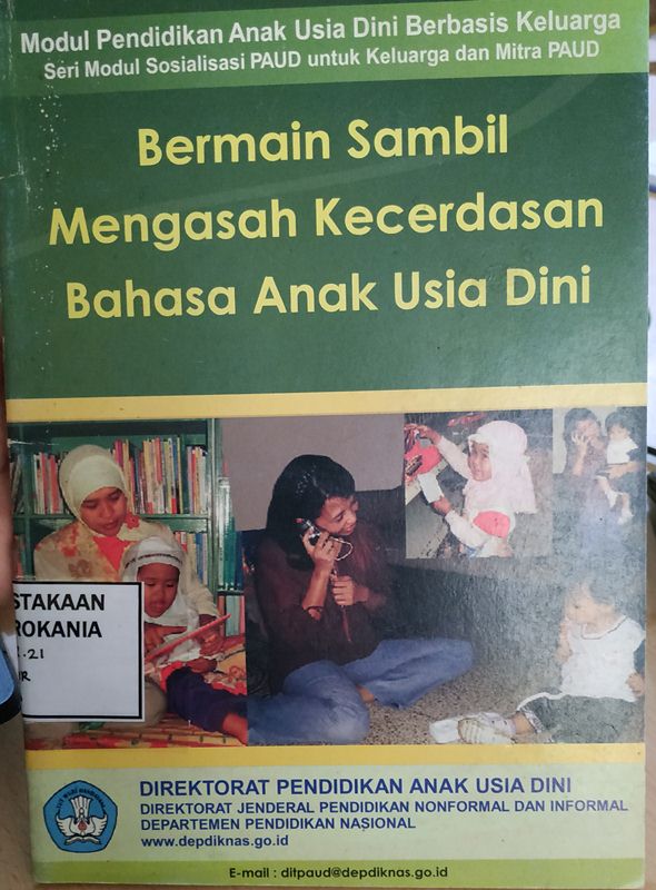 Cover Bermain Sambil Mengasah Kecerdasan Bahasa Anak Usia Dini