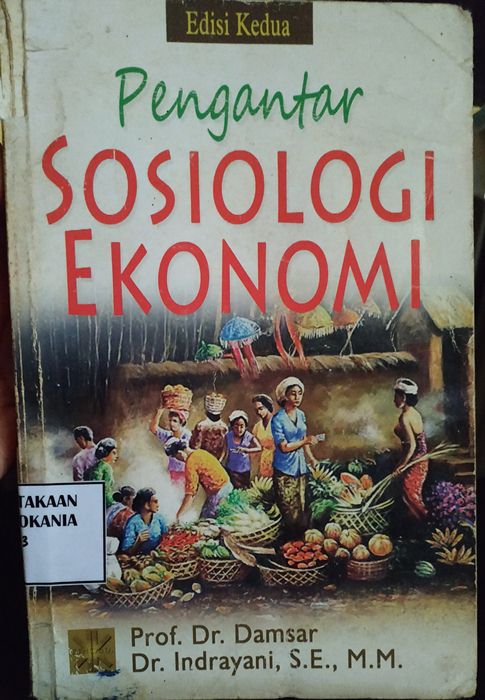 Cover Pengantar Sosiologi Ekonomi