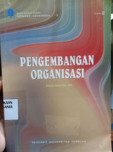 Cover Pengembangan Organisasi