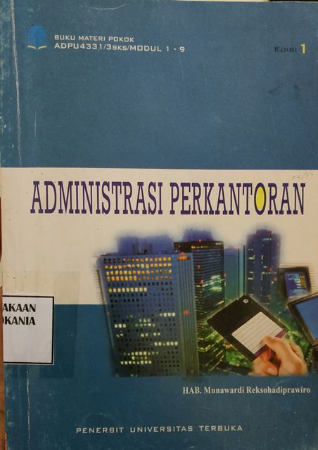Cover Administrasi Perkantoran