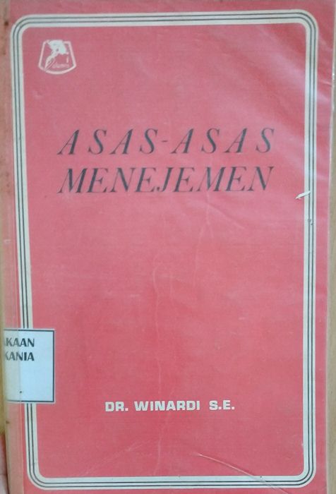 Cover Asas-Asas Menejemen