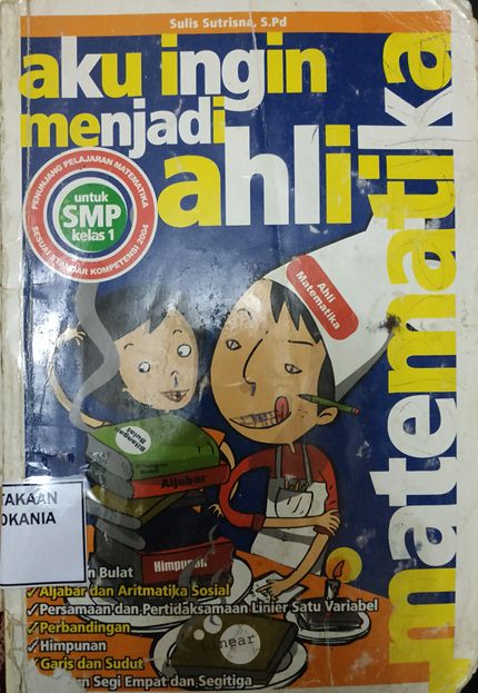 Cover Aku Ingin Menjadi Ahli Matematika