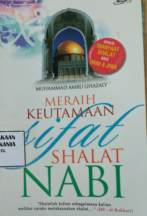 Cover Meraih Keutamaan Sifat Shalat Nabi