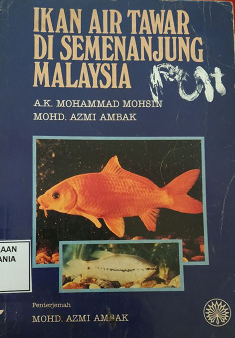 Cover Ikan Air Tawar di Semenanjung Malaysia