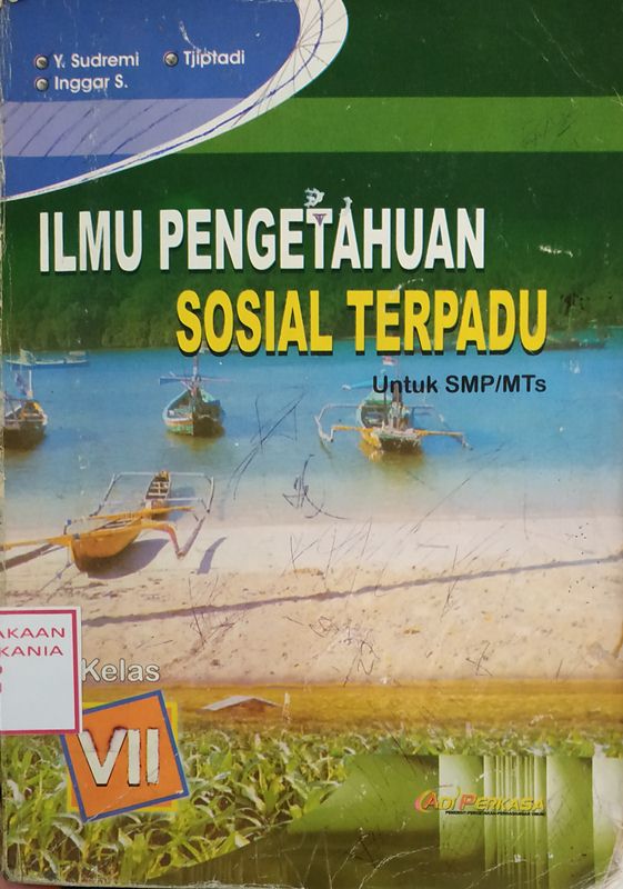 Cover Ilmu Pengetahuan Sosial Terpadu untuk SMP/MTs Kelas VII