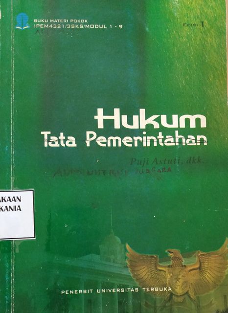 Cover Hukum Tata Pemerintahan