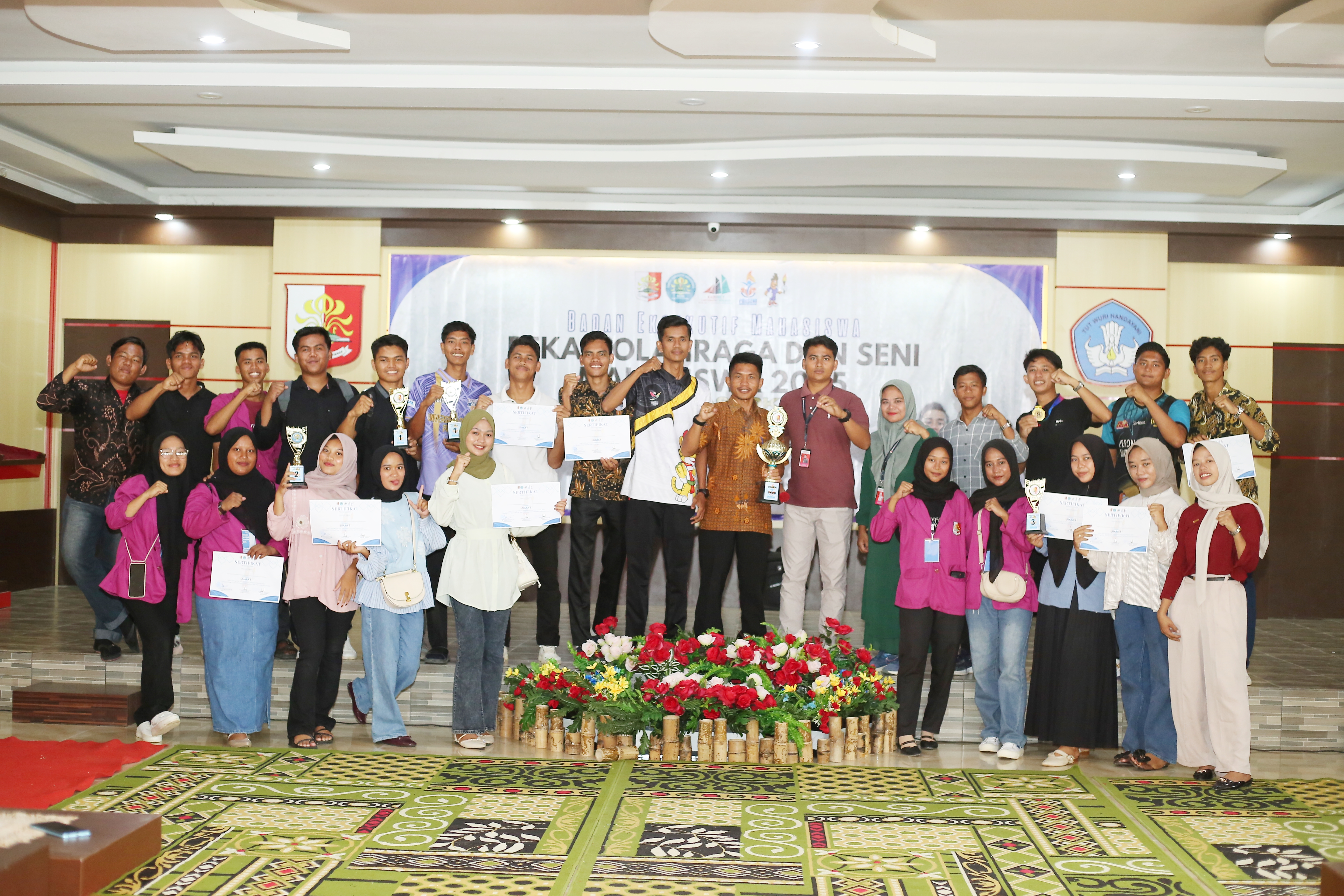 Prodi PJKR Raih Juara Umum dalam PORSENI Universitas Rokania Tahun 2025