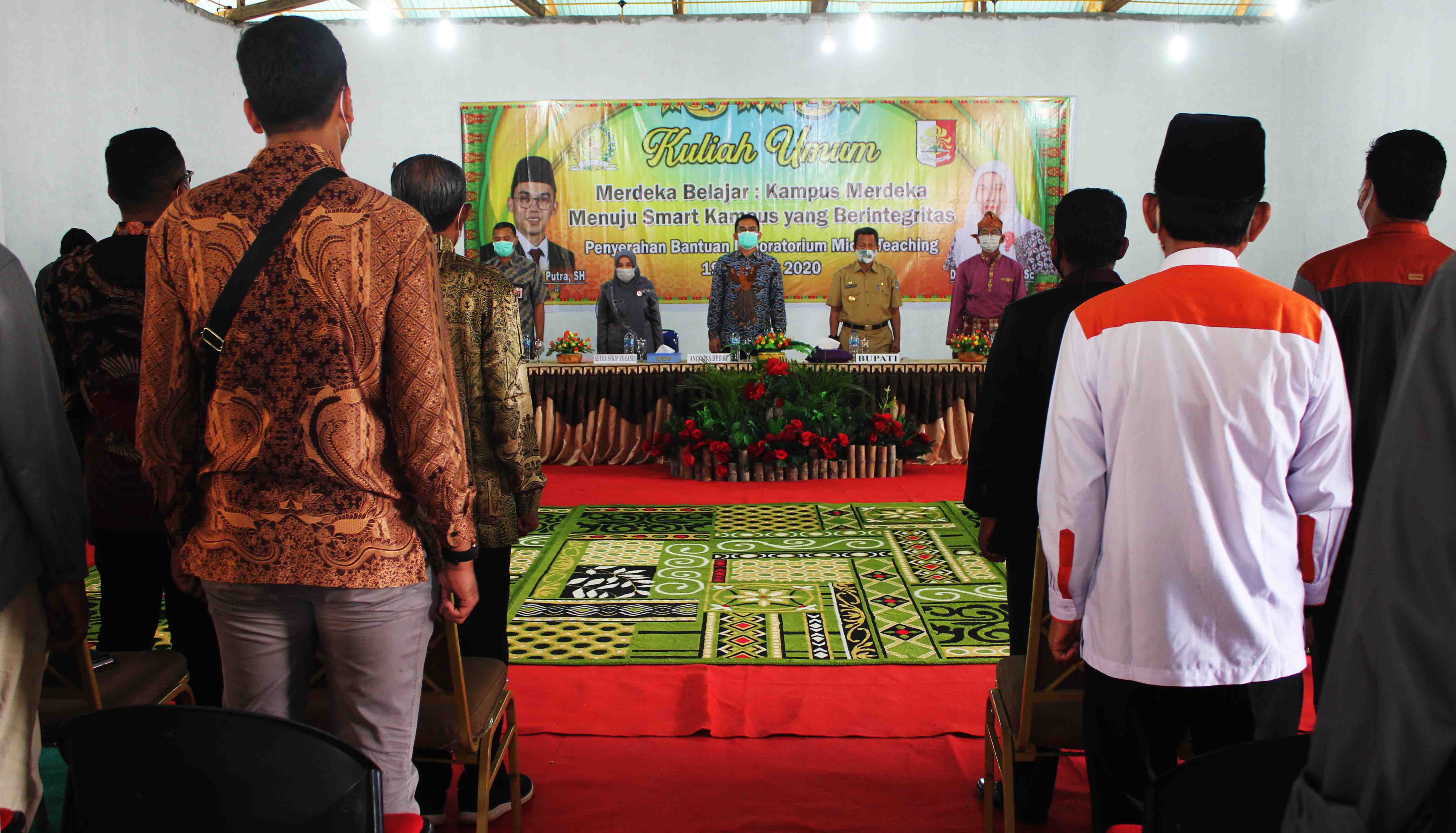 Dihadiri PJS Bupati Rohul, Rokania adakan kuliah umum bersama Edwin Pratama